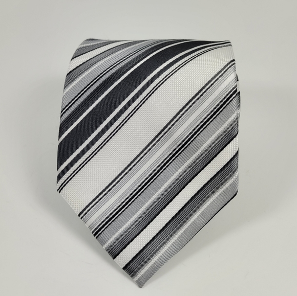 GIORGIO BRUTINI | striped polyester tie - Picture 2 of 7